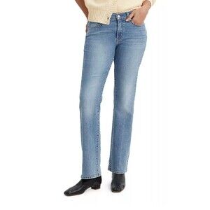 Levi's Classic Bootcut Women's Jeans Comfort Stretch Denim Mid Rise Size 32